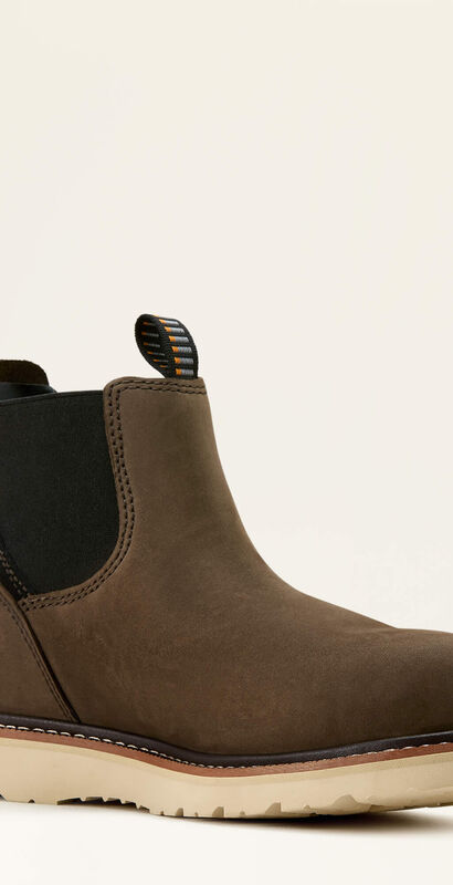 Rebar Wedge Chelsea Waterproof Composite Toe Work Boot Medial